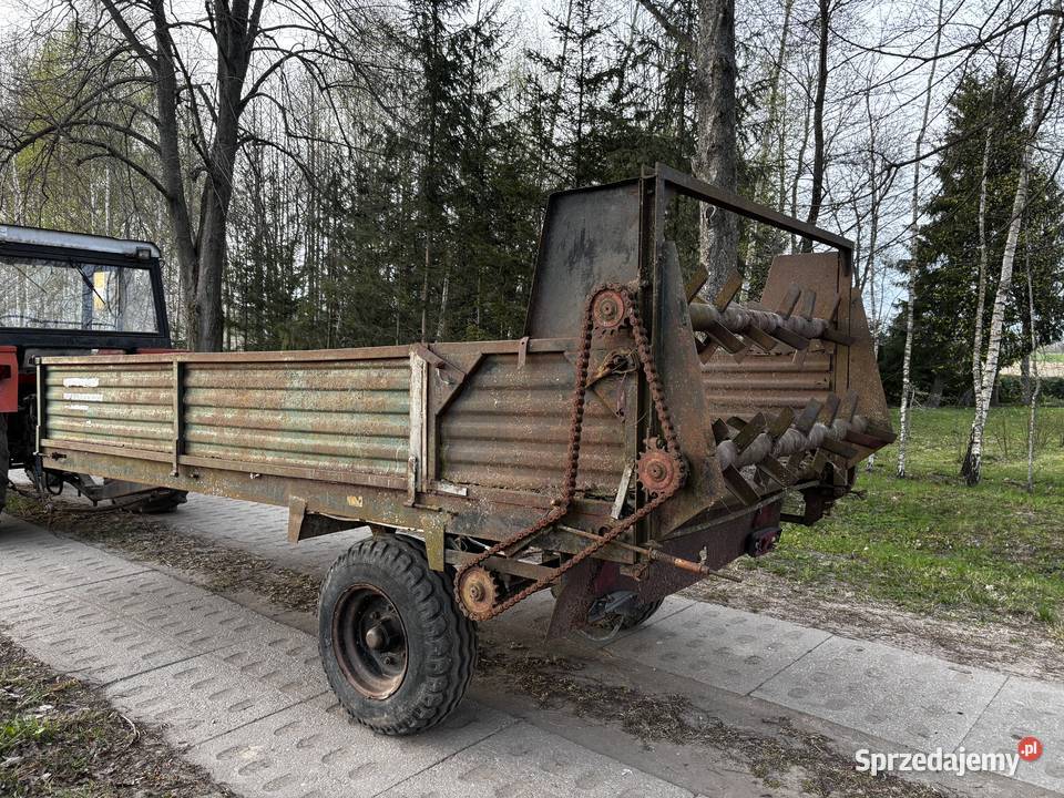 Rozrzutnik obornika jednoosiowy 35T