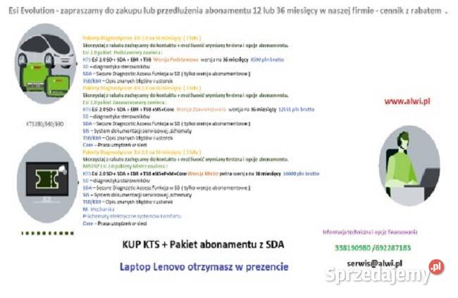 KTS Truck v3 tester do OHW1OHW2OHW3 Bielsko-Biała