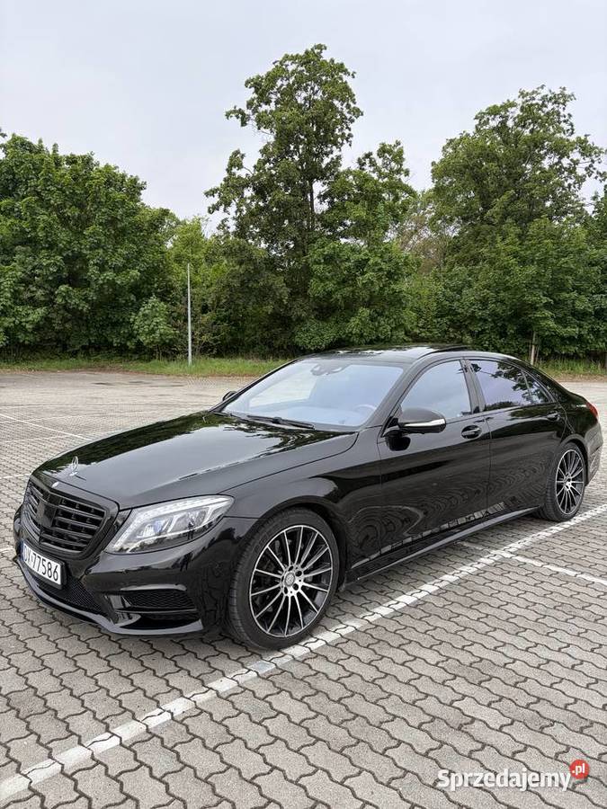 Mercedes S350D long pakiet AMG full wersja 4 Klasa S Wrocław sprzedam