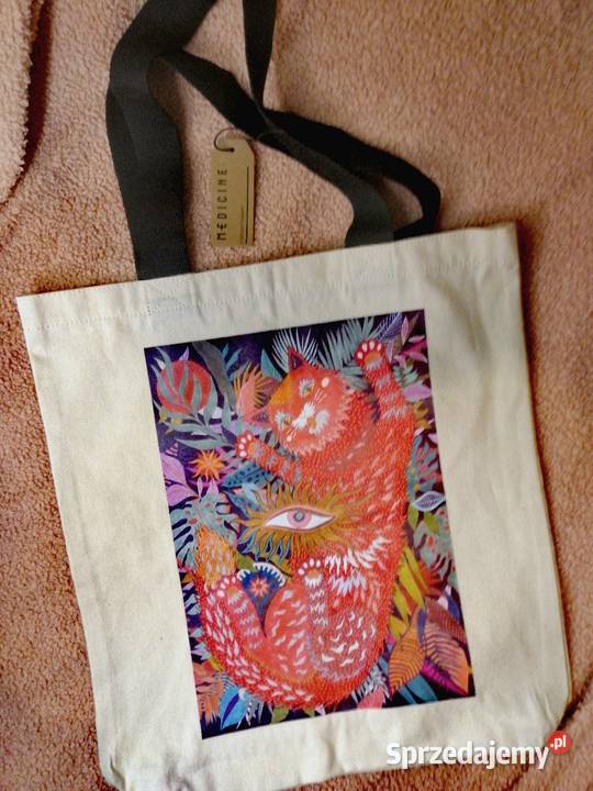 MEDICINE limitowana ART series Duża pojemna biały