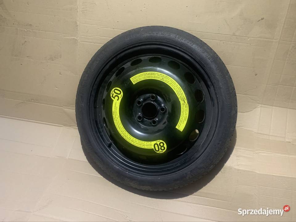1J0601027M koło zapasowe dojazdowe 5x100 vw audi Szczecin