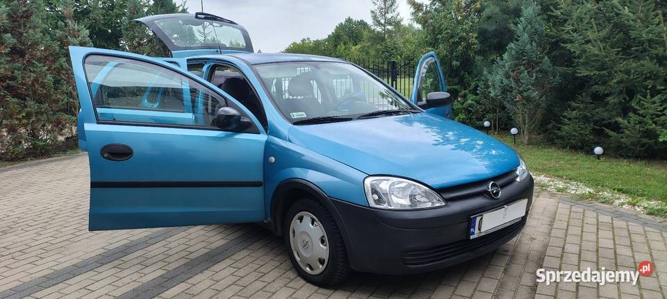 Zadbany Opel Corsa C 4kluczykiksiążki serwisowe Wałdowo Szlacheckie