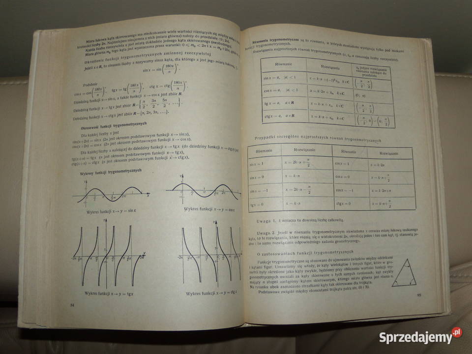 Tablice matematyczne fizyczne chemiczne i Rok wydania 1975 mazowieckie Warszawa