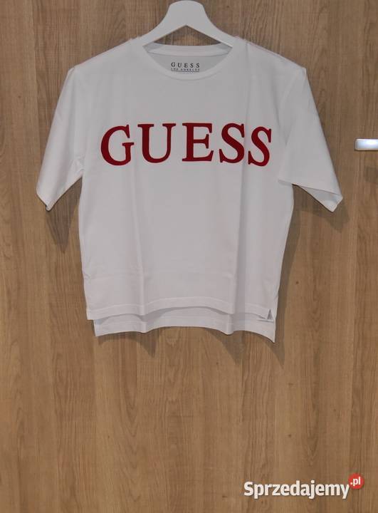 Guess śliczna bluzeczka luźna krótsza 34 XS Inny materiał Wrocław