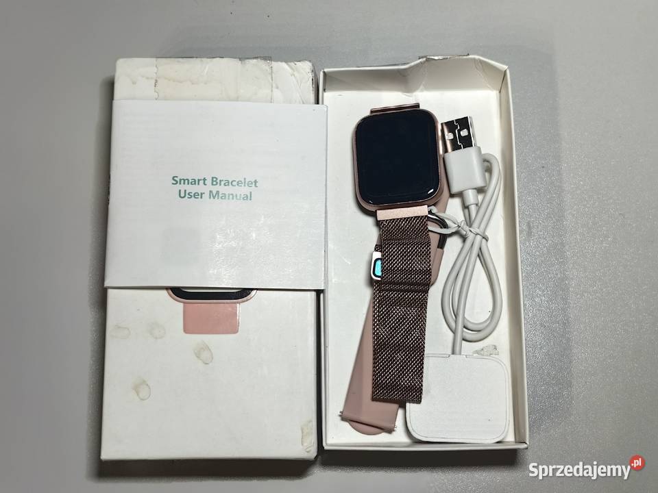 Smartwatch Naixues Pink różowy bransoletka łódzkie