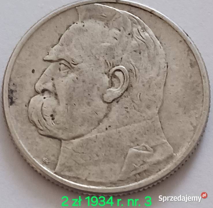 2 J Piłsudski 1934 r 3 Super stan oryginał Konin
