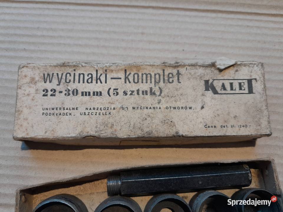 Stare wycinaki PRL komplet 2230 mm 5 sztuk retro Dąbrowa Górnicza sprzedam