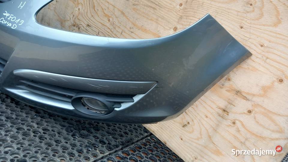 OPEL CORSA D ZDERZAK PRZÓD HALOGEN Z179