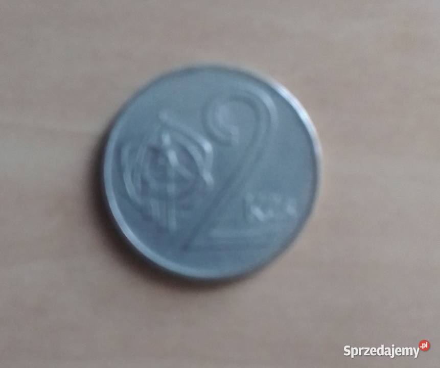 Moneta 2 korony Czechosłowacja 1974r lubelskie Jeziorzany
