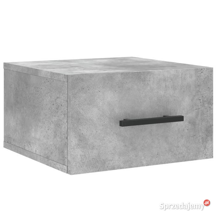 Wisząca szafka nocna szarość betonu 35x35x20 Warszawa