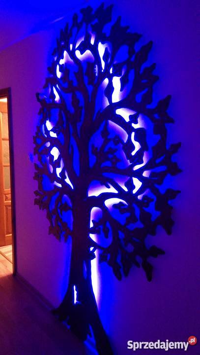 duże drzewo ozdoba na ścianę wycinanka dekor Dekoracje i ozdoby śląskie Zawiercie sprzedam