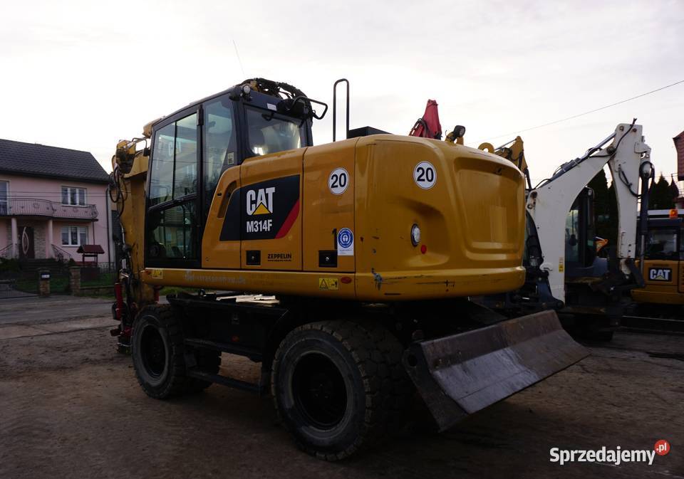 Koparka kołowa CAT M 314 F 2019 Rok produkcji 2019 świętokrzyskie Jeziorko