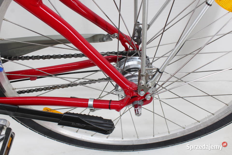 Aluminiowy rower damski RIXE 7 biegów NEXUS koła