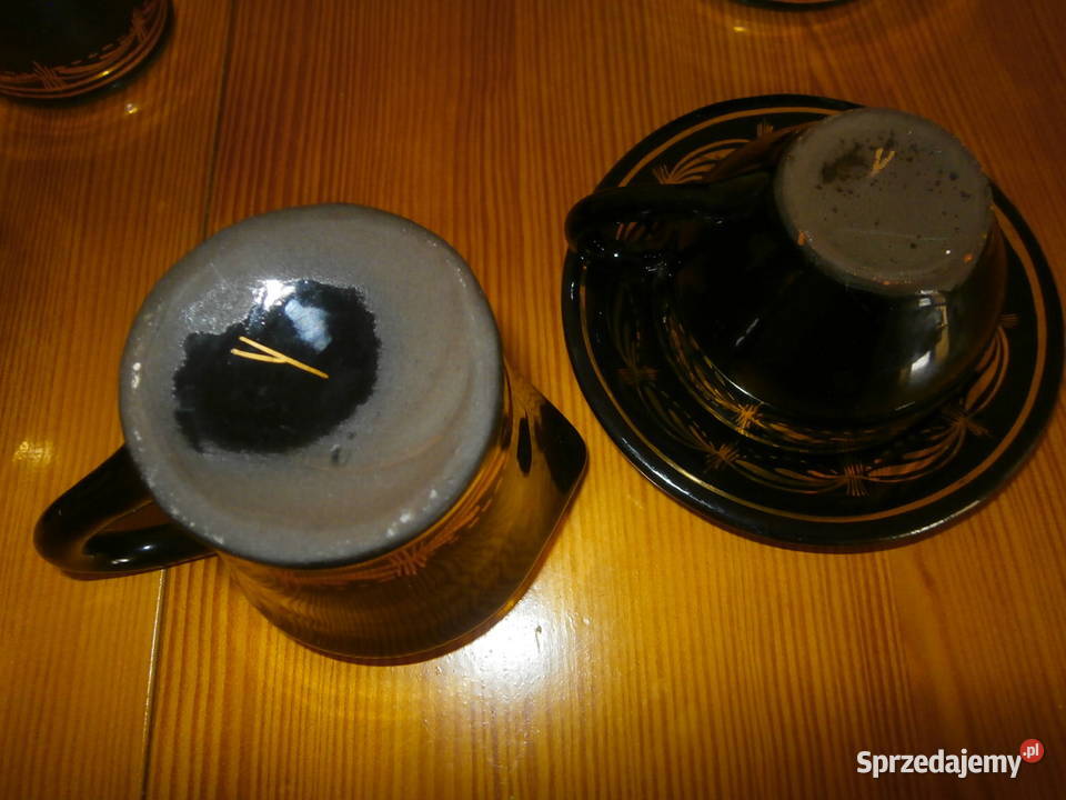 Serwis kawowy sygnowany 9 ładny stan PRL Pozostałe