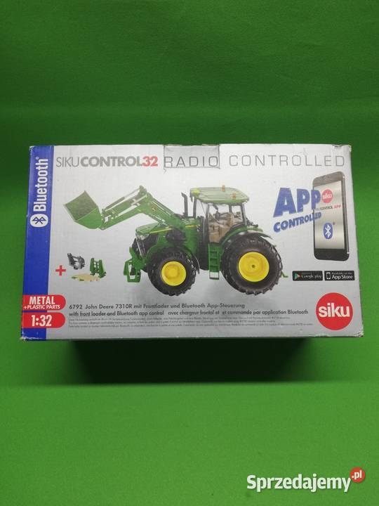 Traktor Siku John Deree sterowany aplikacją Rolnictwo Łask