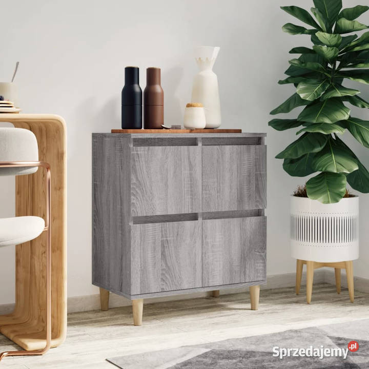 Komoda szary dąb sonoma 60x35x70 materiał Warszawa