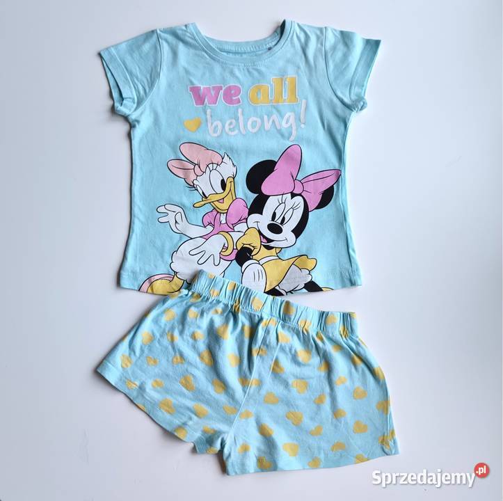 Nowy komplet piżama Minnie Daisy Disney 110 dziewczynka Piżamy i szlafroki