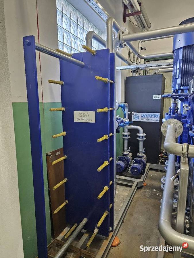 Przemyslowy układ chłodzenia wodaglikol Produkcja Biznes i Przemysł śląskie Zabrze