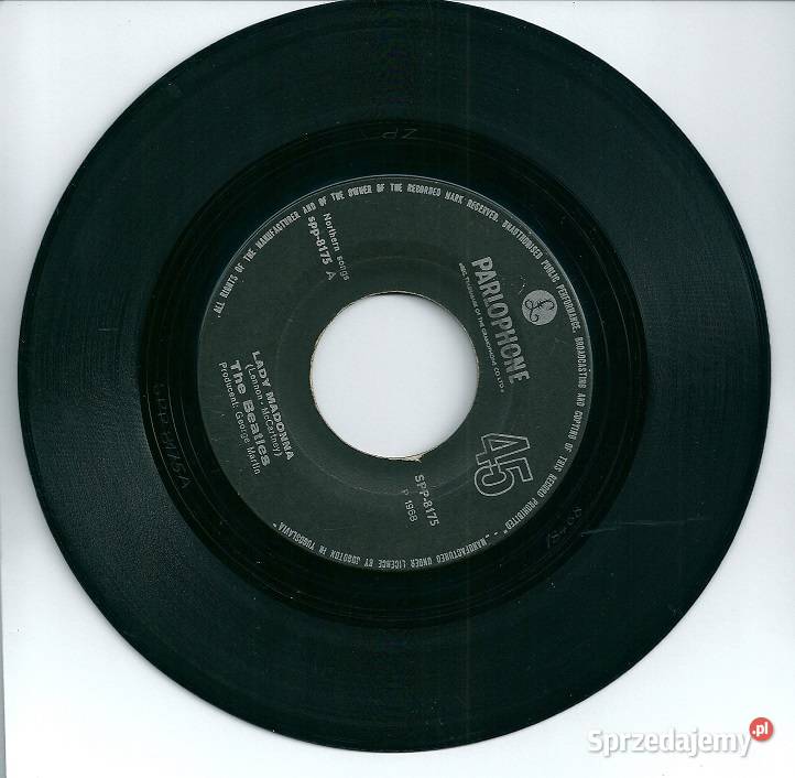 Płyta winylowa The Beatles 1968 Lady Madonna Łódź