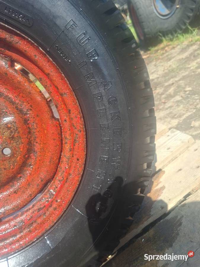 Koło 750 16 opony grubo płucienne Stan Posiadam