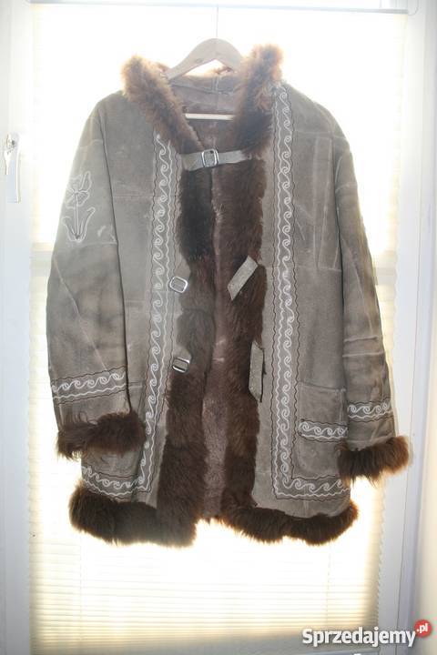 Kożuch naturalny kobiecy młodzieżowy Warszawa