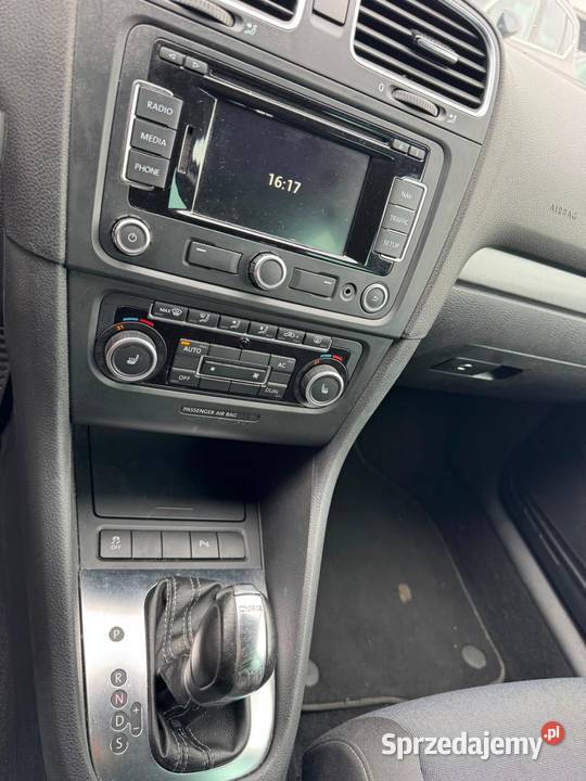 Vw Golf VI 12 benzyna automat 109 przebieg ładny Swarzędz