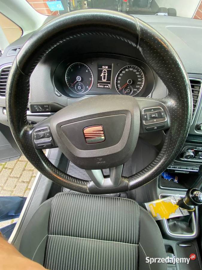 Seat Alhambra 20 TDI 140 2014r bezwypadkowy Bydgoszcz