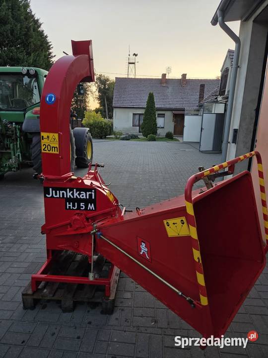 Sprzedam rębak do drewna firmy junkkari HJ 5M wielkopolskie Śrem