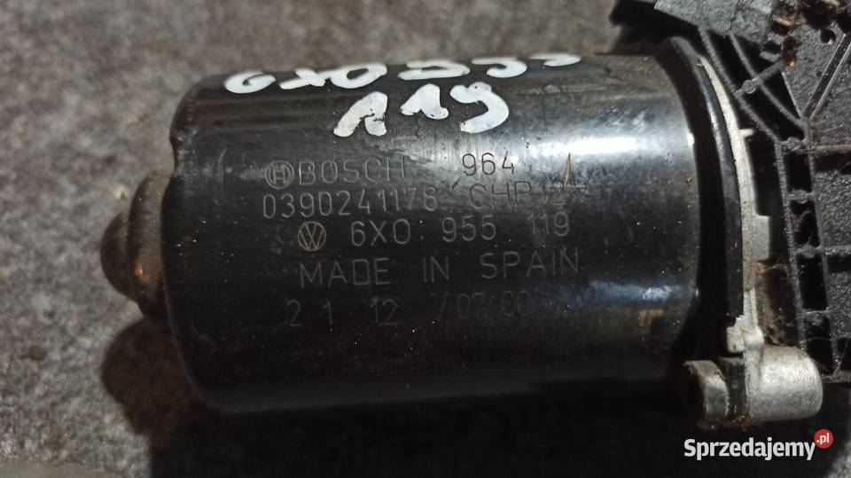 Silniczek wycieraczek przednich Audi A3 Passat