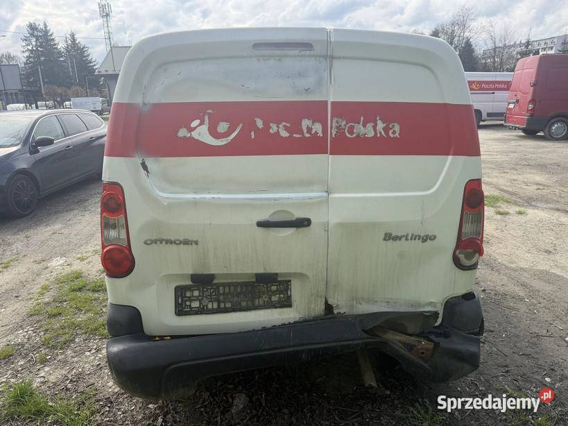 CITRON BERLINGO 16 HDI KAT MR03 E4 19T Rok produkcji 2011