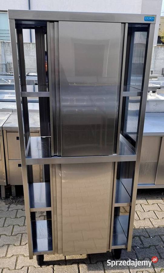SZAFA PRZELOTOWA DRZWI SUWANE DORA METAL 8050180 Nowe Skalmierzyce
