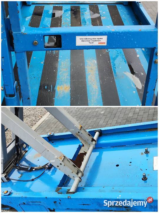 Podnośnik nożycowy zwyżka 10 m Genie GS 2646 świętokrzyskie Bieliny