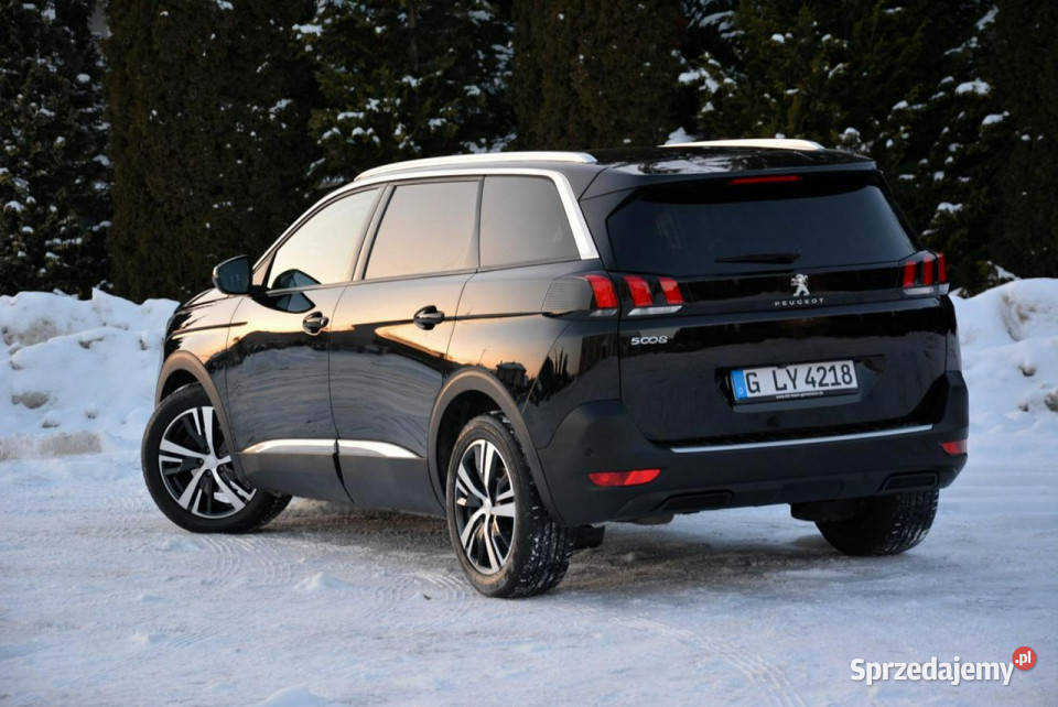 Peugeot 5008 Radar ACC Skóry 7foteli Navi Kamera światła do jazdy dziennej 5008 Ostrów Mazowiecka