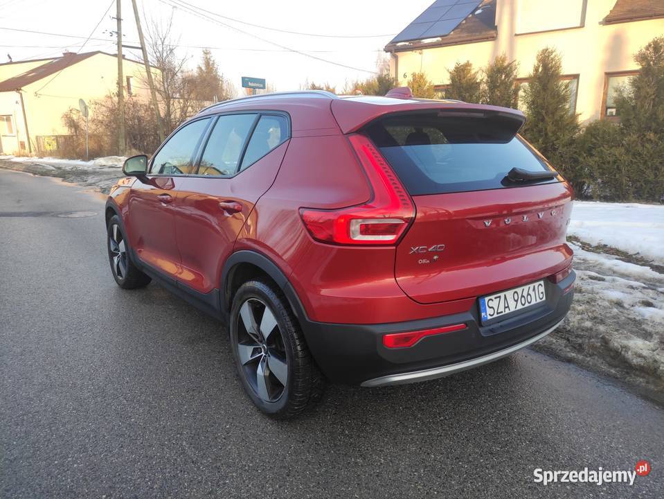 Volvo XC40 2019 20 197 AWD automat przebieg 2000cm3 Zawiercie sprzedam