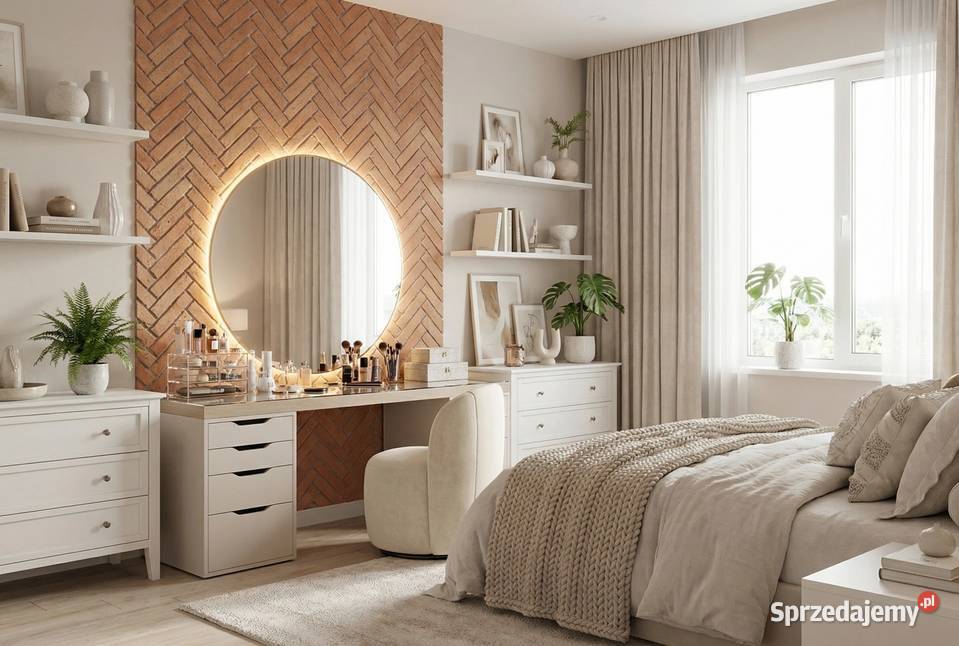 Płytki dekoracyjne z cegły Prowansalski Loft Warszawa