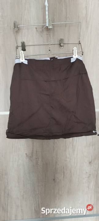 Spódnica ocieplana brązowy/beżowy Łódź sprzedam