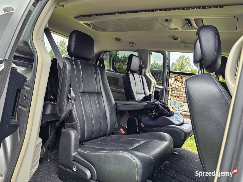 Chrysler town country 36 lpg 2016r Samochody osobowe Zgierz