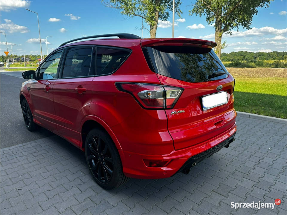 Ford Kuga Ford Kuga STLine 15150 LIFT Bogate czerwony dolnośląskie sprzedam