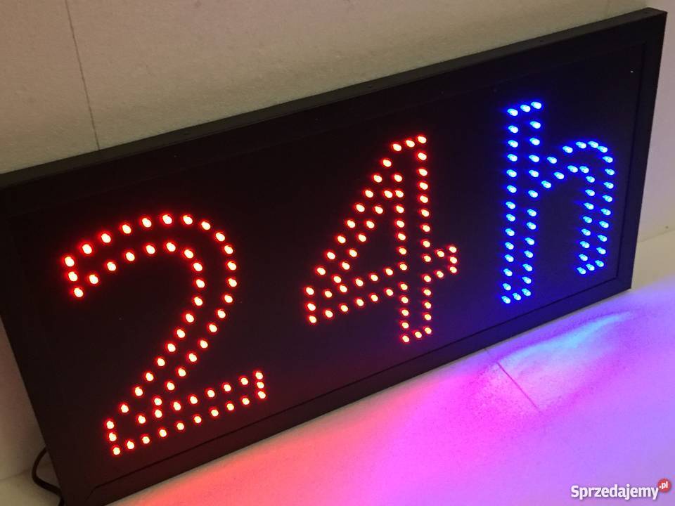 24h reklama diodowa 65x35 zewnętrzna
