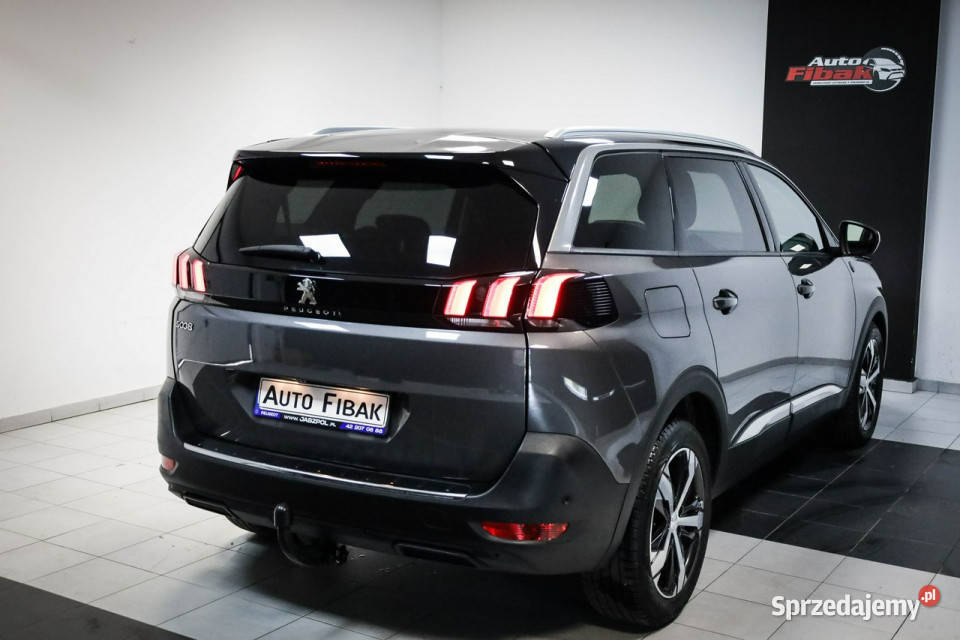 Peugeot 5008 Salon PolskaBezwypadkowy7 pełny VAT Konstantynów Łódzki