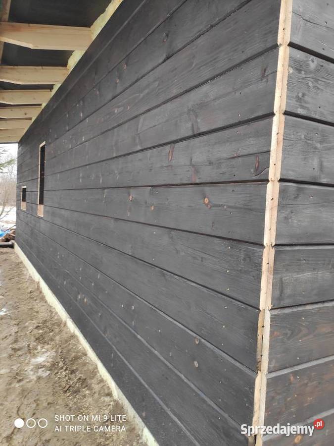 Deska elewacyjna podbitki pół ball boazeria duży Mędrów