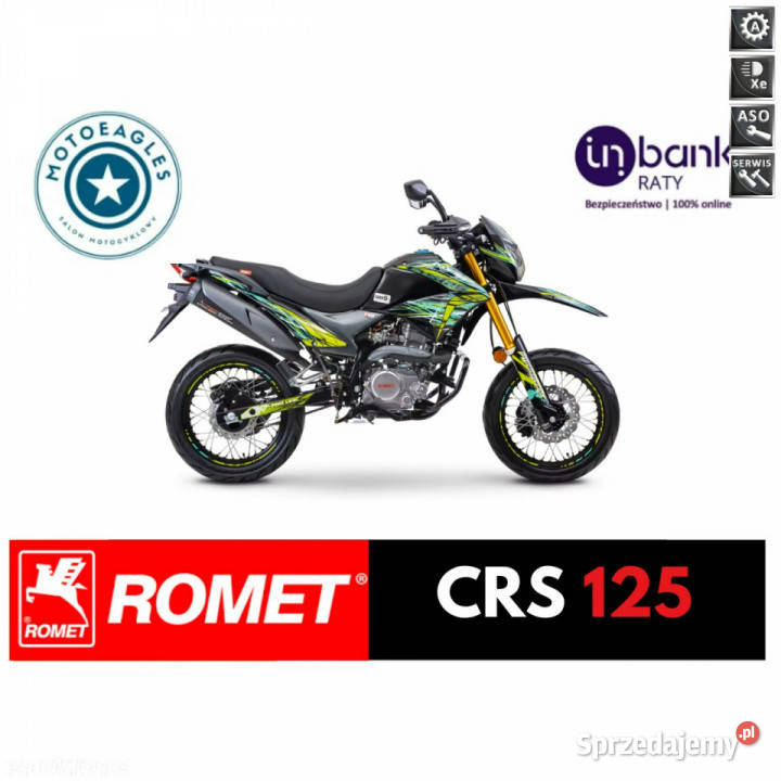 Romet inny ROMET CRS 125 motocykl Kup na raty z Romet Bicz