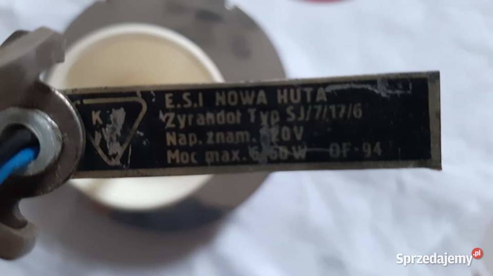 Żyrandol z PRL model SJ 7176 Lampy wiszące Sosnowiec