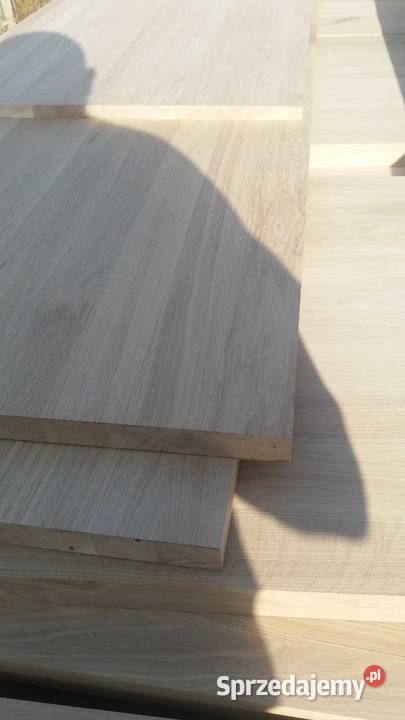 blaty drewniane dąb lite na schody na beton Schody wewnętrzne