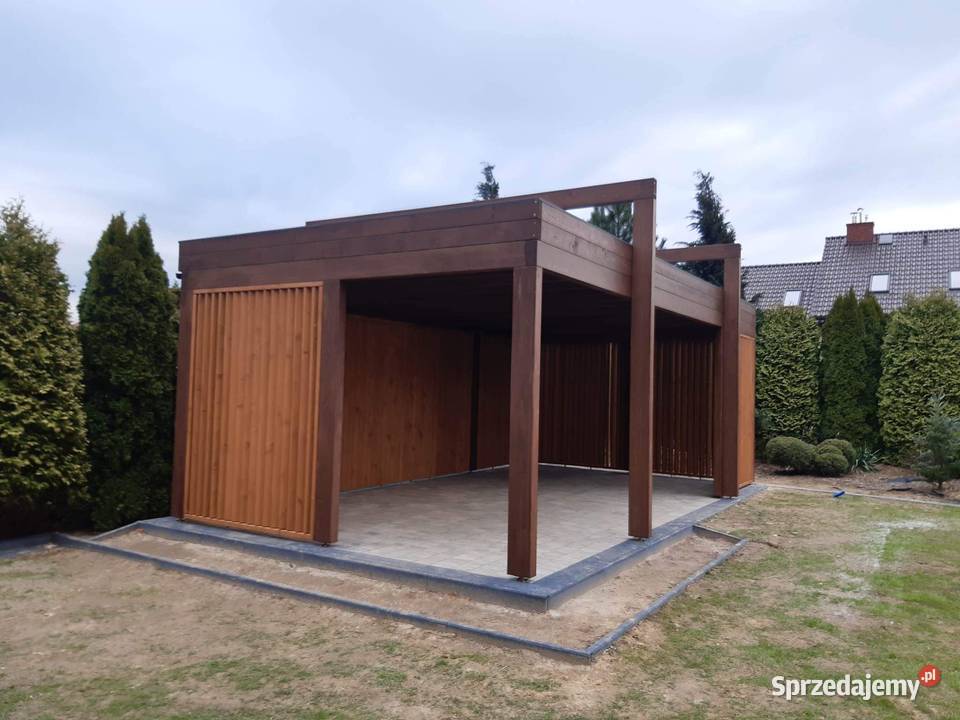 Nowoczesna altana ogrodowa pawilon ogrodowy Rzeszów