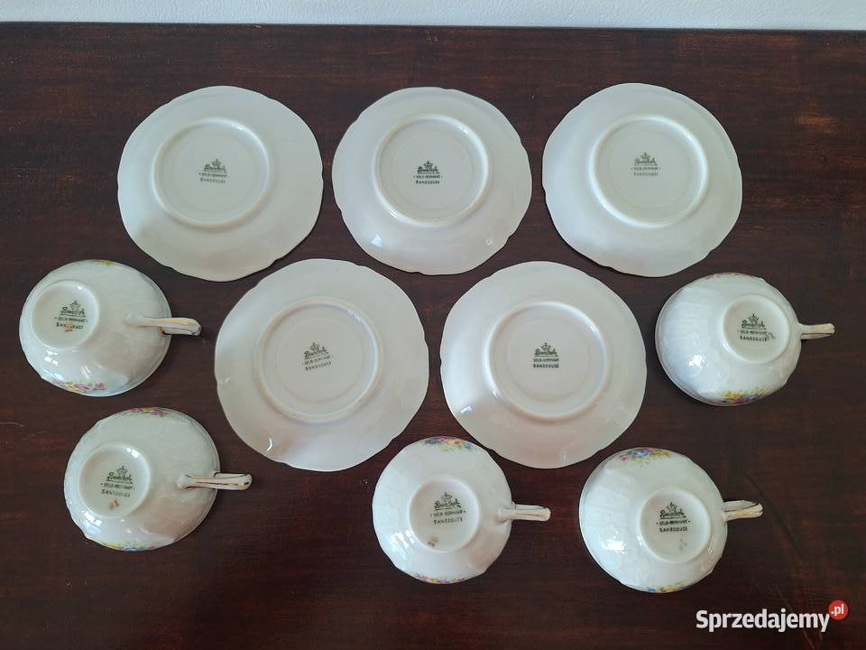 Rosenthal Sanssouci kolekcjonerski zestaw 5 duo pomorskie Gdańsk