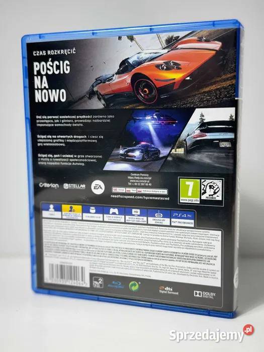 GRA NEED FOR SPEED HOT PURSUIT REMASTERED NA 4 Śrem