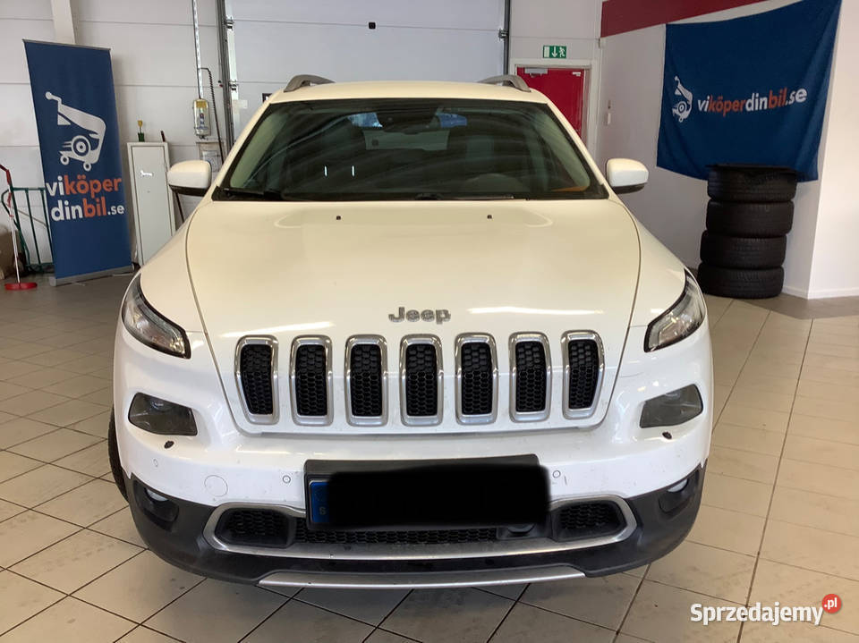 jeeb cherckee 4x4 automat biały dolnośląskie Oleśnica
