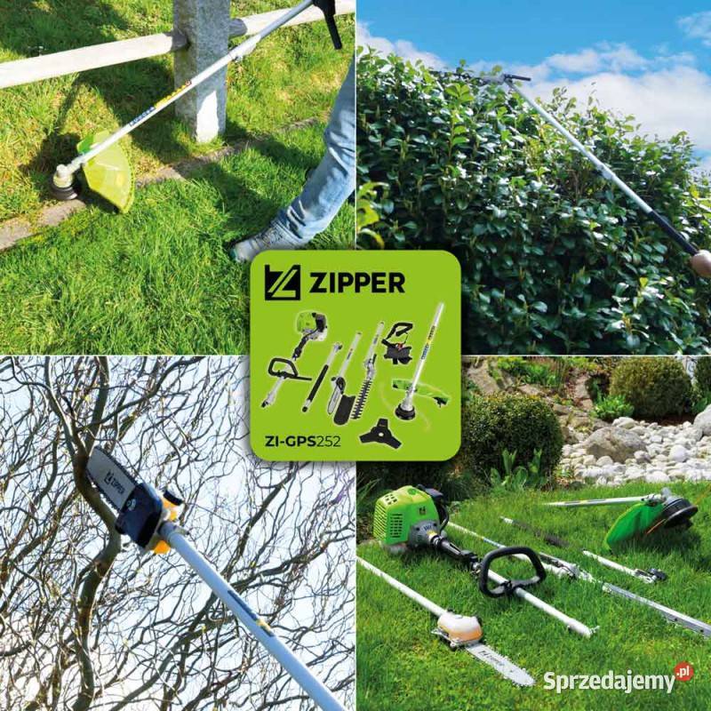 ZESTAW DO PIELĘGNACJI OGRODÓW ZIPPER ZIGPS252 3 Kosy i podkaszarki Mikołów