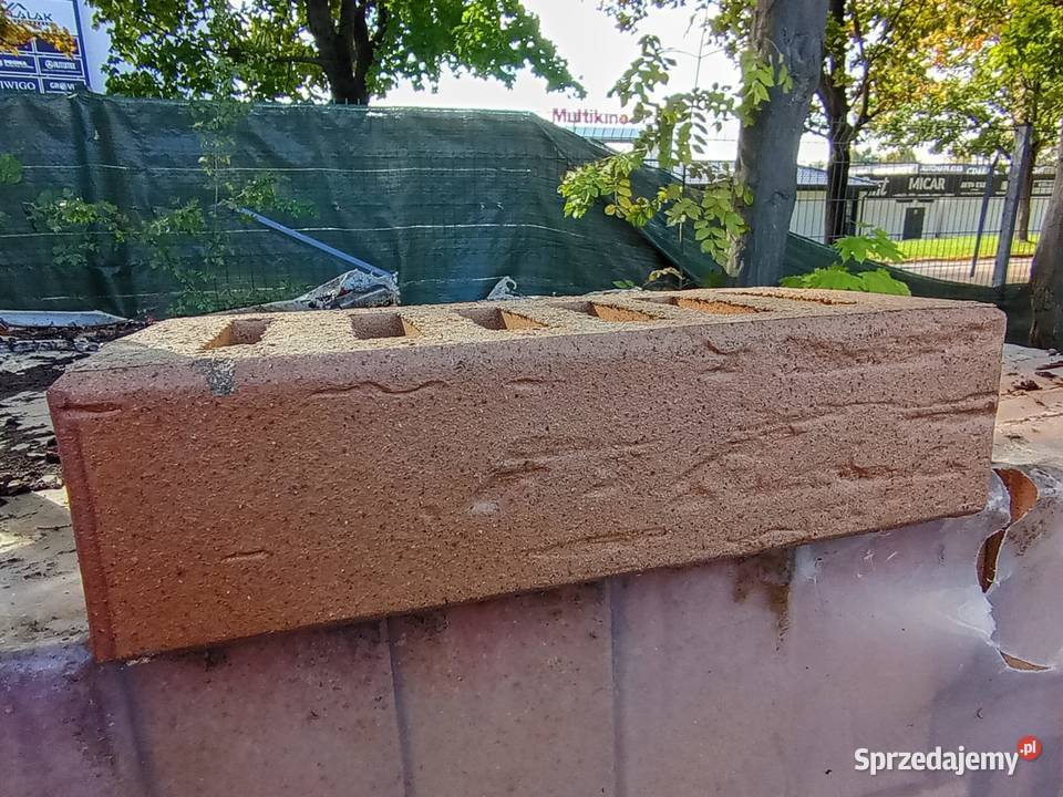 cegła klinkierowa ryflowana Bogdanka Cegły, bloczki i pustaki Lublin
